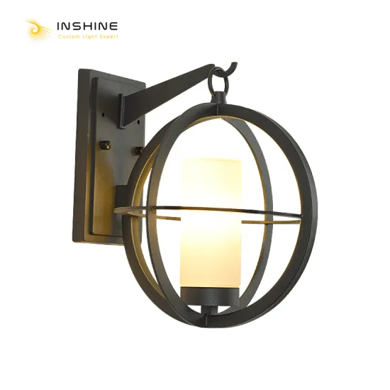 INSHINE Black Garden Decorative Sconces