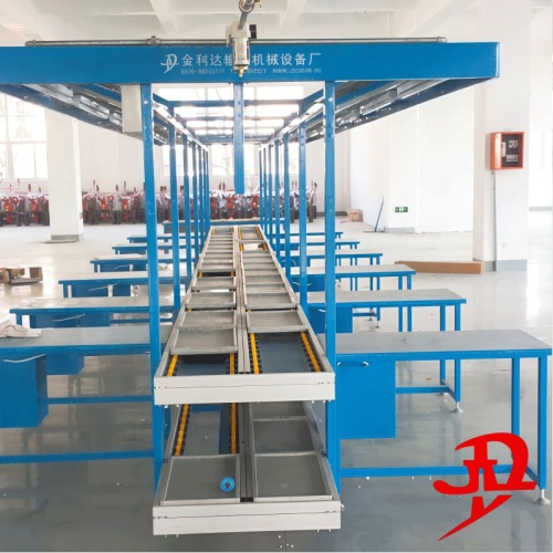 Solución de línea de ensamblaje de componentes flexible y eficiente