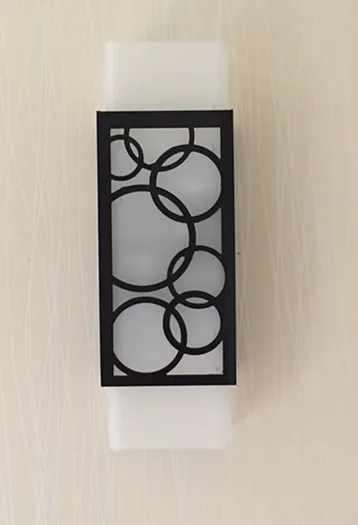 Bedside Glass And Wood Wall Lamp