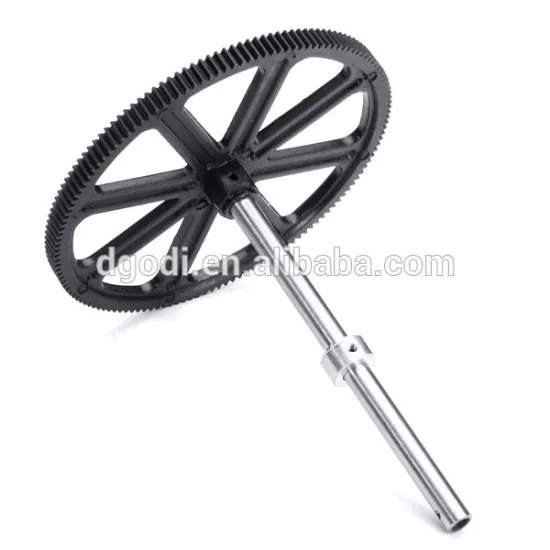 Custom high quality rc helicopter gears for motor pinion gears parts