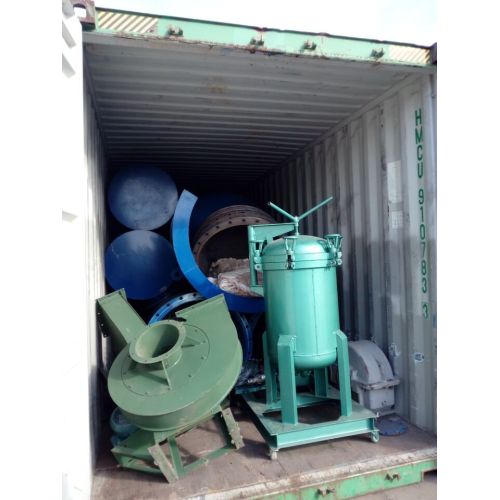 overseas service waste oil distllation machine