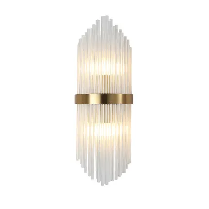 Luxury Modern Glass Wall Sconce for Living Room and Bedroom