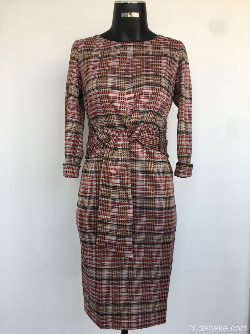 Robe tricotée à la mode pour femmes