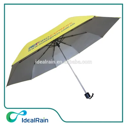 3 section promotion travel sun protection umbrella