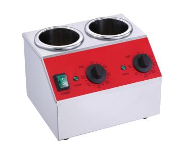Sauce warmer two bottles