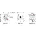 PQ32/30 high voltage ferrite core transformer