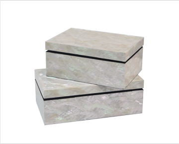 Home Decoration Sea Shell Mosaic Box