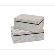 Home decorazione mare Shell Mosaico Box