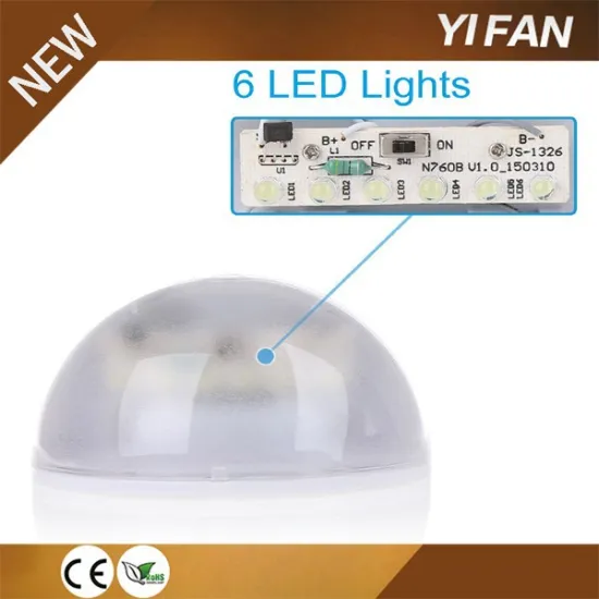 Auto Sensor Smart Battery Rechargeable Solar Sensor Wall Light