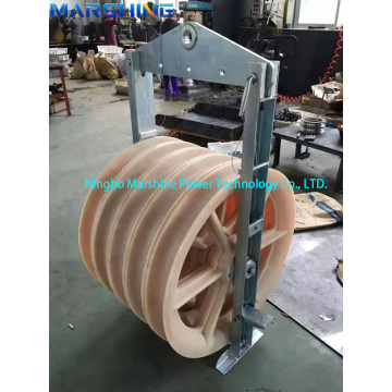 Gegalvaniseerd nylon Sheave Aerial Cable Pulley Block