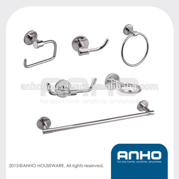 ANHO Round Base Bathroom Hardware Collection Elegent Design