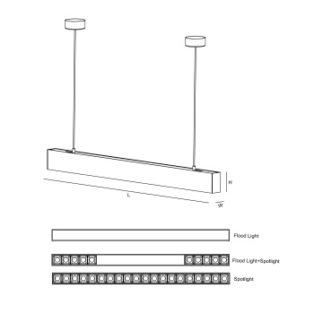 High Quality Latest LED Linear Light