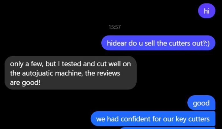 automatic key machine cutter