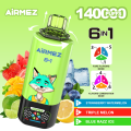 Airmez 140K Puffs Ống ngậm xoay vape dùng một lần