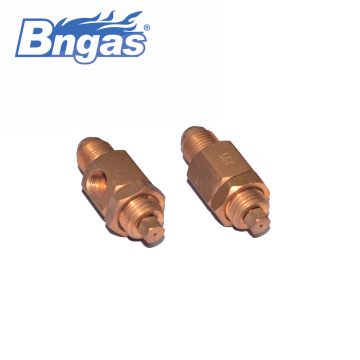 Copper nozzle gas burner nozzle for gas