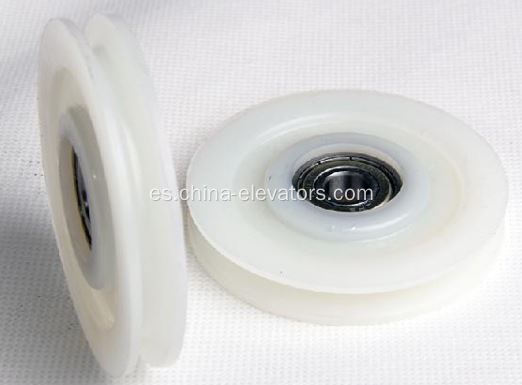 Rodillo de cuerda de la puerta de aterrizaje de 66 mm 66*10*609z para ascensores de Fujitec