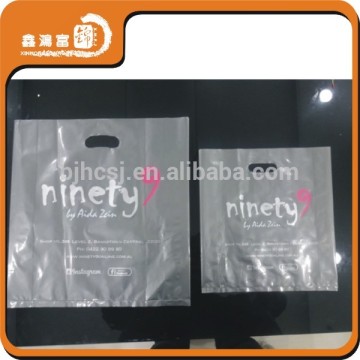 full color die cut hdpe gift bags with company logo