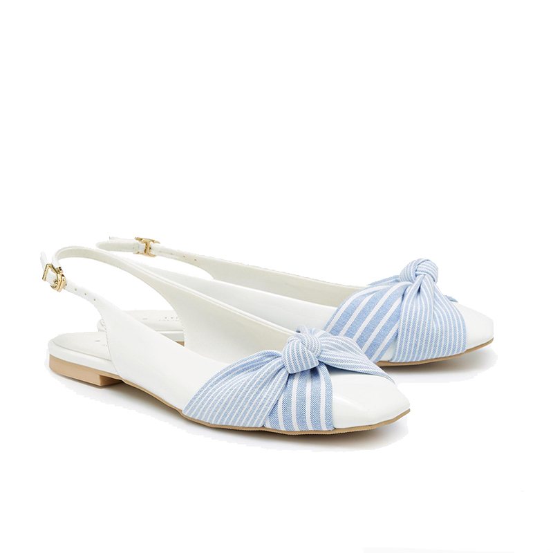 Elegant Bow Soft Sole Flat Shoes