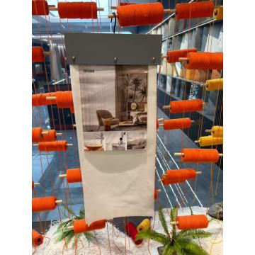 Tela transparente de gasa de alta gama.