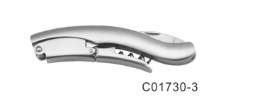 Satin Finished Corkscrew Bottle Opener