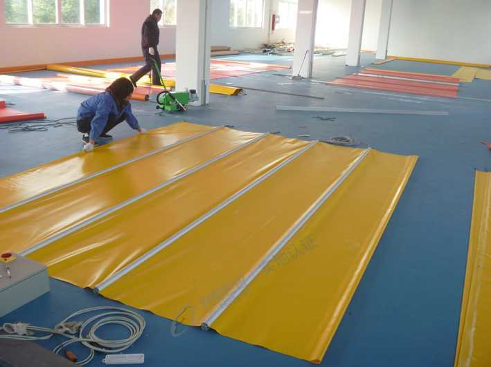 Clean Room PVC Fabric Fast Rolling Industry Door