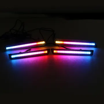 RGB RGBW Flow Series LED Side Marker Lights Compatible with 2015-2023 Dodge Challenger