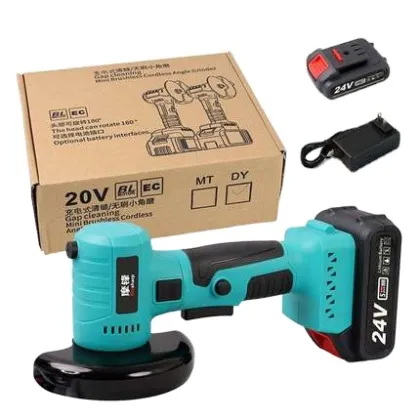 Customizable Cordless Polisher Angle Grinders and Cutting Discs