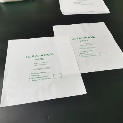 Custom PE Dust-Free Cloth Packaging Bag