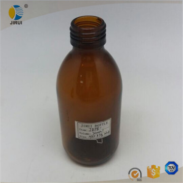 200ml amber glass bottle