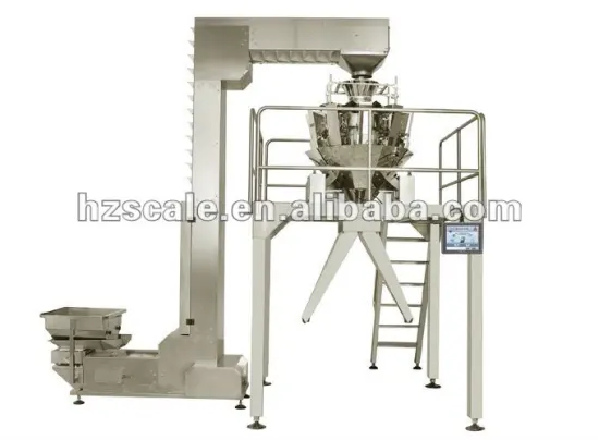 Automatic Pistachios Packaging Machine with Combination Multi-head Weigher