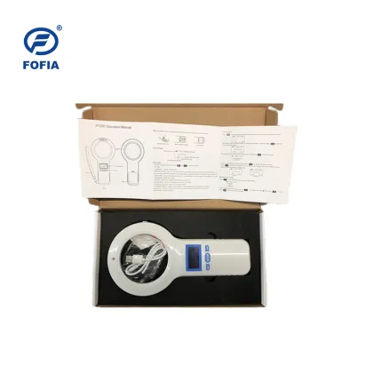 Animal Tracking Chip Reader with 1000 Data Memory