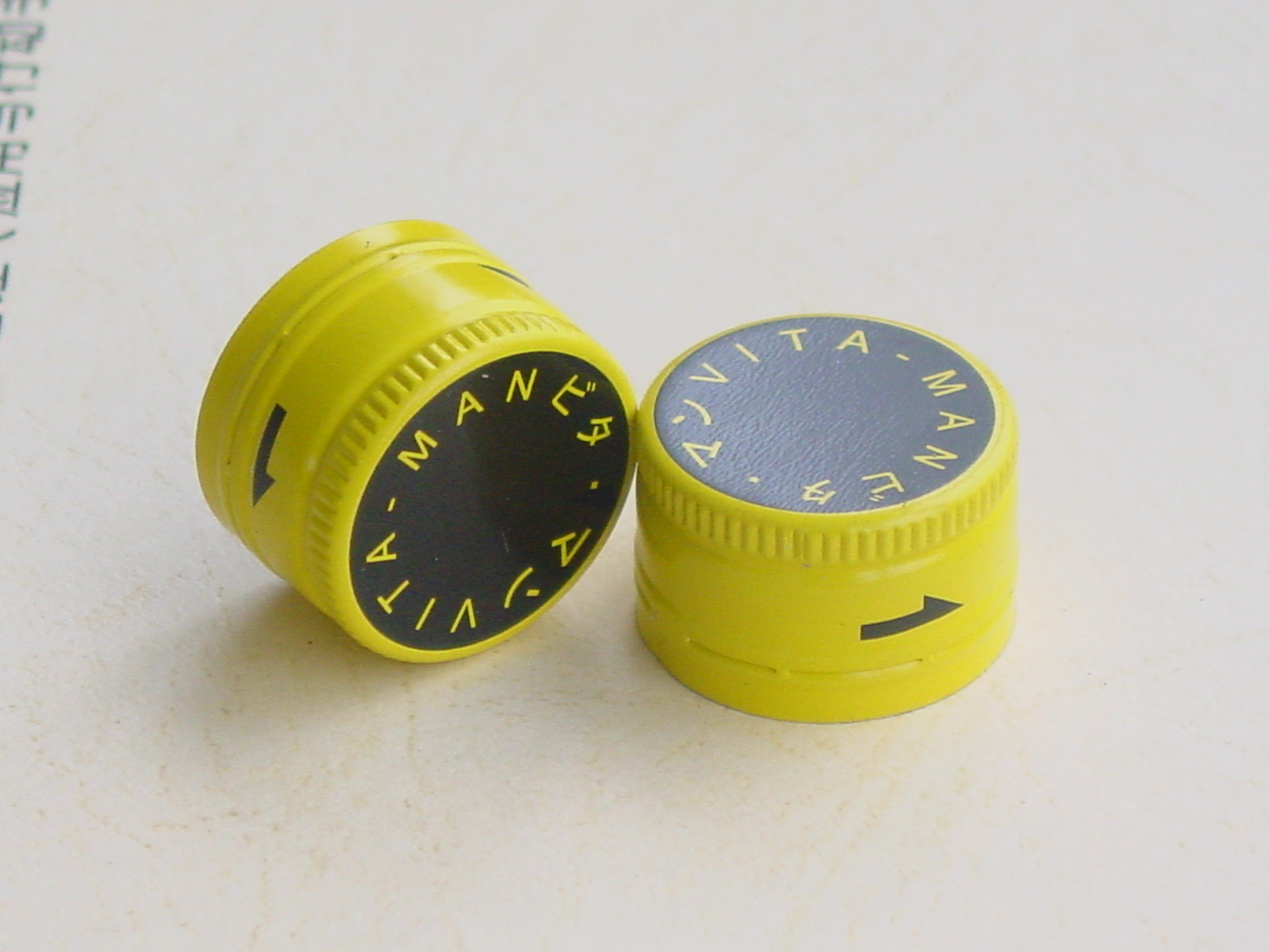 28x18 Aluminum ROPP screwcaps with TPE liner