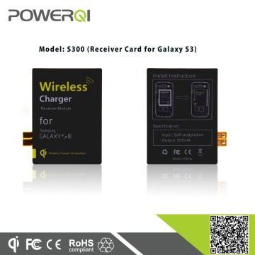 Qi compatible wireless charger receiver module for Samsung Galaxy S3(S300)