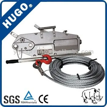 Hand crank winches/tirfor hand winches/hand operated winches