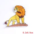 Iron On Embroidery Patches Clothes Cartoon Animal King