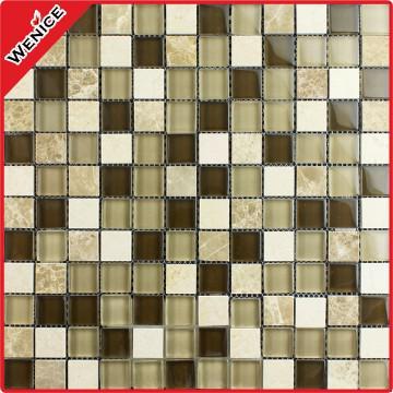 glass mix marble mosaic -01
