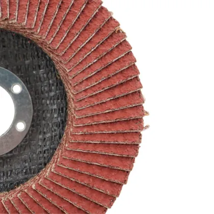 High-Performance Red Ceramic Flap Disc for Metal Grinding