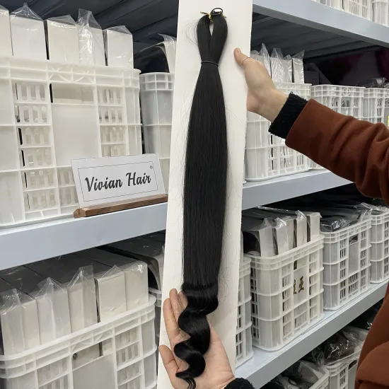 Twisted Pre-Stretched Hair Extensions: Curly End French Curls for Braiding