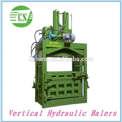 YJ-200 Manufacturer Vertical Hydraulic iron Steel Scrap Baler