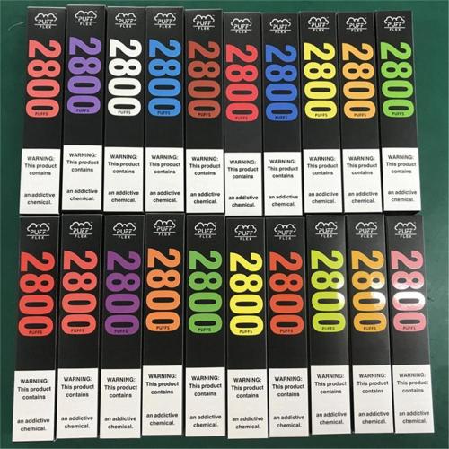 8ml Disponível Puff Flex 2800 Puffs E-Cigarette