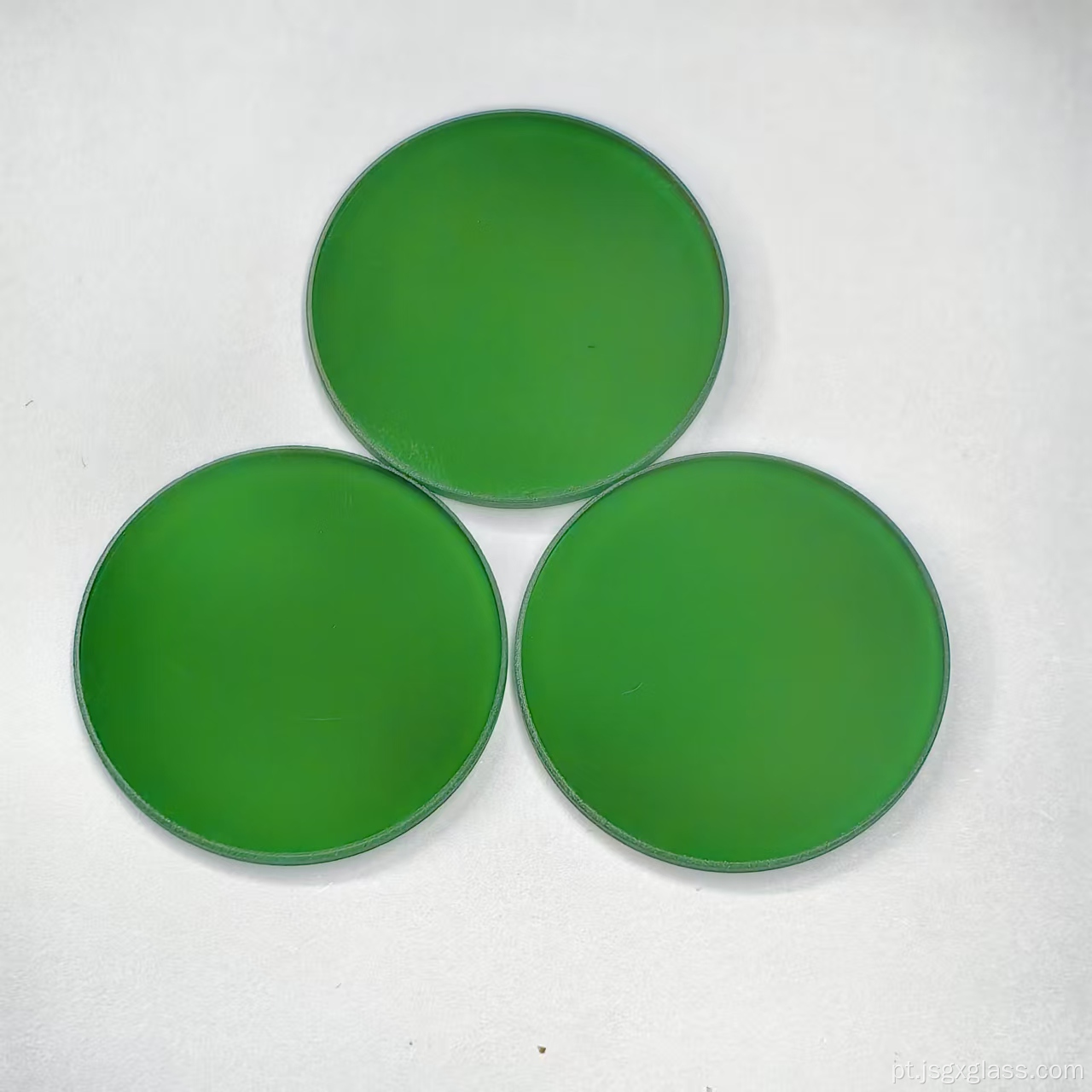 Filtros ópticos verdes de vidro Lb1 Vg9 Lb2 Vg11