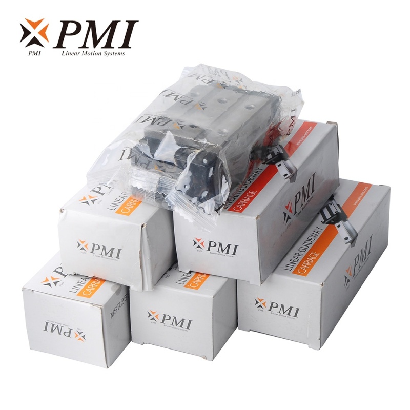 Taiwan PMI Low Price MSR25, MSR25S, MSR25LS Linear Rails and Carriage Guide Blocks for CNC Machine Parts