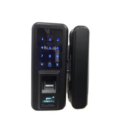Remote Control for Glass Door Lock with Password Fingerprint Security 6702