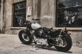 Motocicletta classica bobber boger