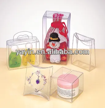 2014 New Style clear PVC gift Box