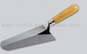 Bricklaying trowels witn wood handle(trowels,plastering trowels and bricklaying trowels,hand tools)