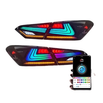 2018-2024 DRL RGB Tail Lights Assembly Animation for Toyota Camry
