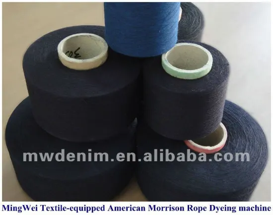 MW NE 30/1 100% cotton yarn indigo yarn