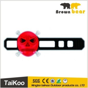 2 white and 2 red LED bicycle silicone light