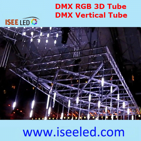 360degree Viewing Dmx Rgb Led Vertical Tube